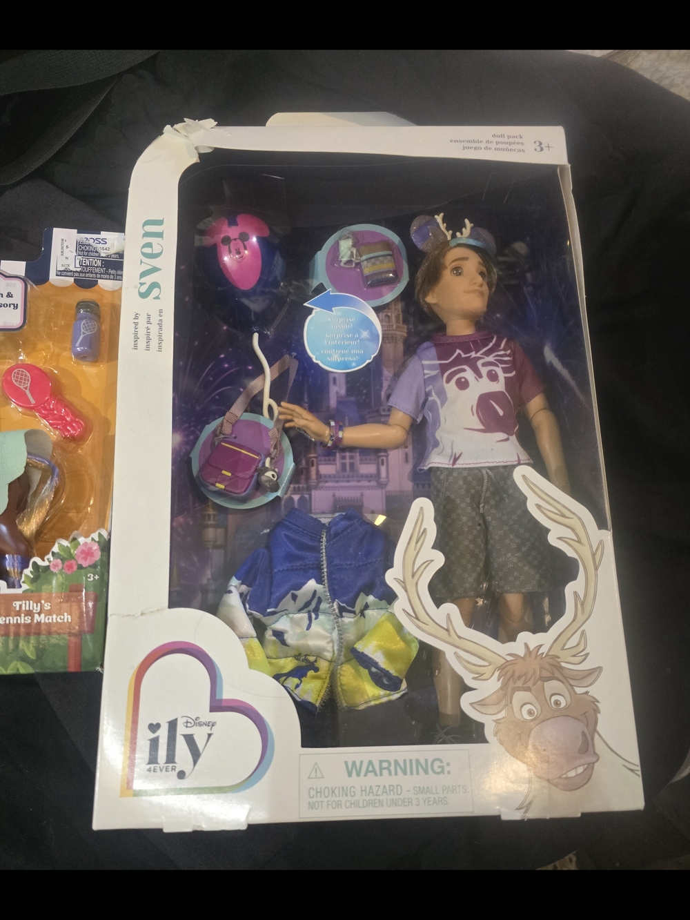 Disney Sven Fashion Doll with Purple Outfit and Accessories